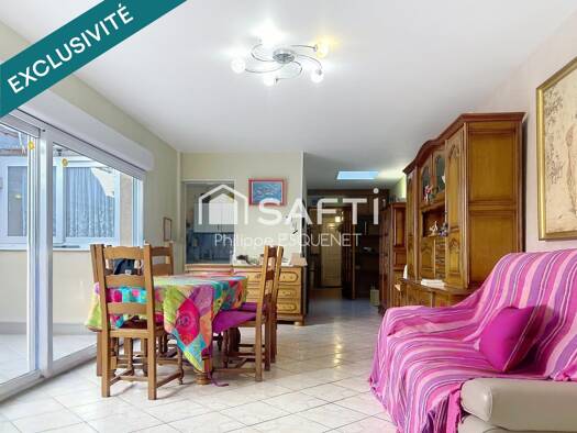 Maison à vendre 229 000 € 3 pièces 2 chambres 88 m² 118 m² de terrain Cernay Jamin-Jean Jaurès-Epinettes Reims 51100