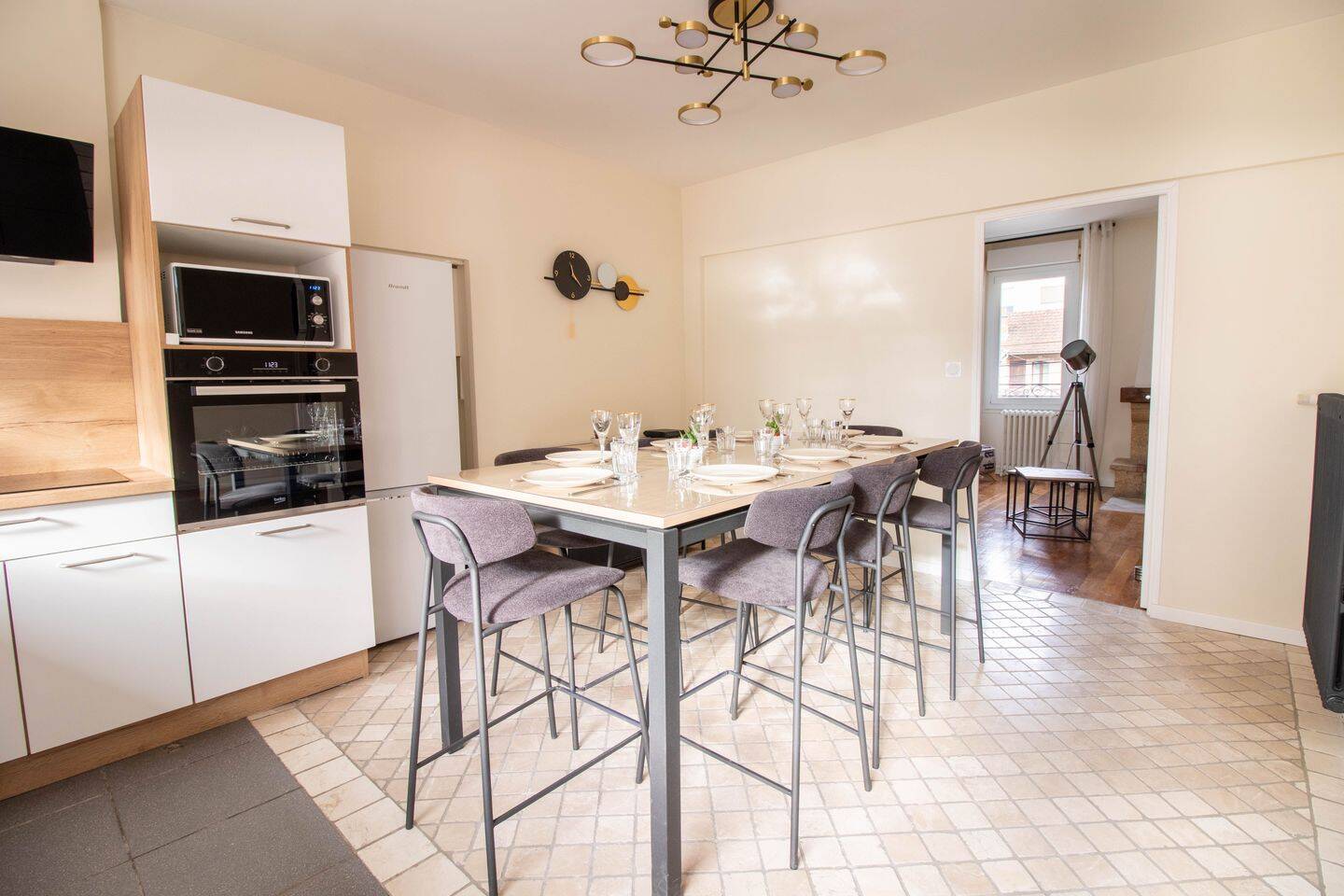 A louer, spacieux duplex neuf et équipé + clim, quartier Jouvence, 87,8 m² carrez et 112,99 m² au sol — 23
