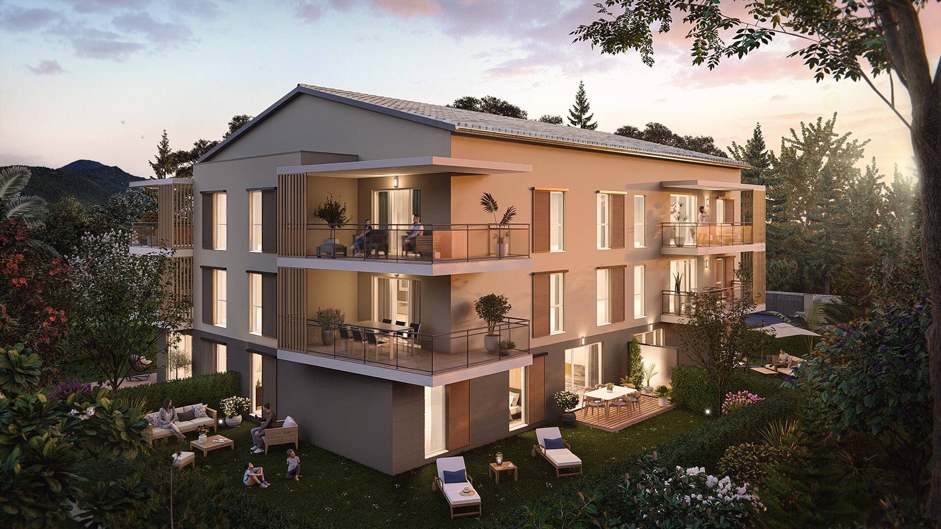 Appartement 3 pièces 61 m² · à Grasse · 61 m² · 298 000 €
