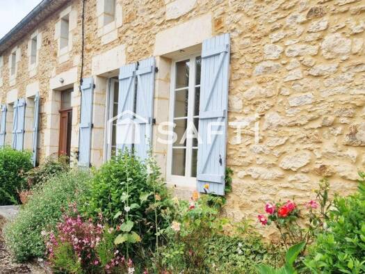 Maison à vendre 132 500 € 5 pièces 3 chambres 131 m² 328 m² de terrain Monsempron-Libos 47500