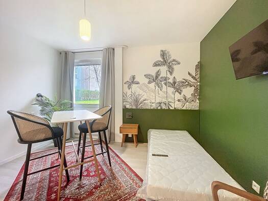 Appartement à louer 480 € 1 pièce 22 m² Étage 1/2 Centre Ville-Felsberg Saint-Avold 57500