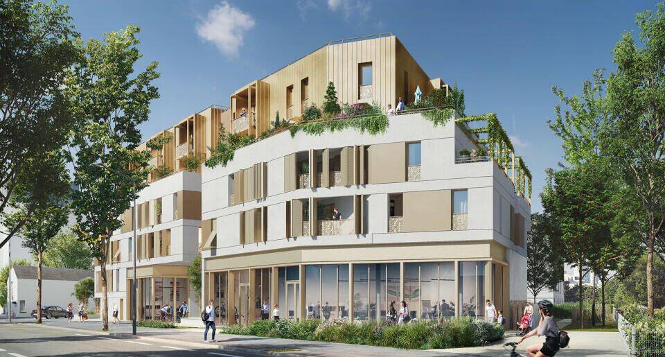 Appartement 3 pièces 62 m² · à Tours · 62,2 m² · 268 000 €