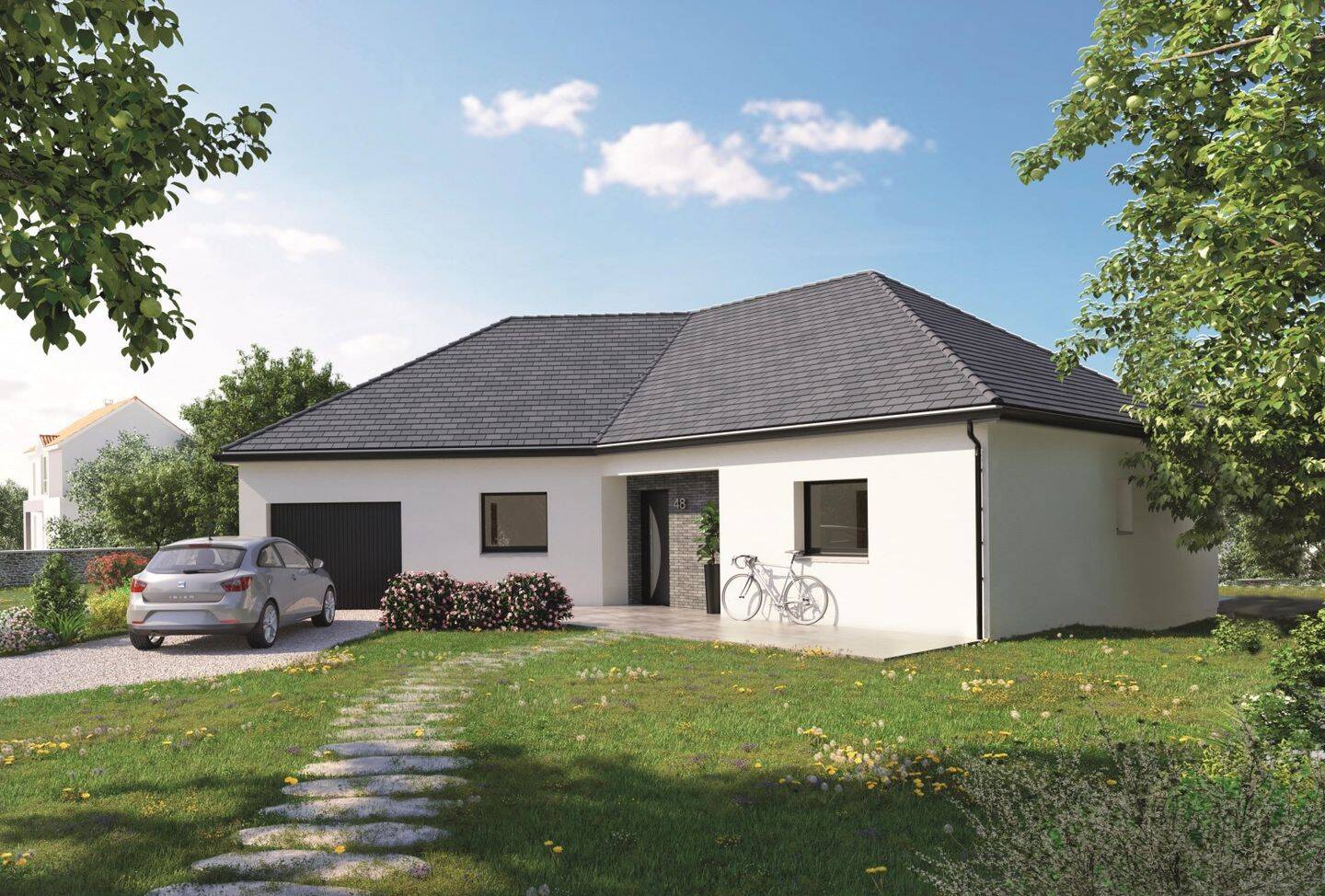 Maison 4 pièces