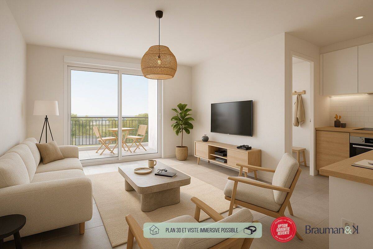 Appartement 3 pièces 55 m² · à Le Mans · 55 m² · 151 656 €