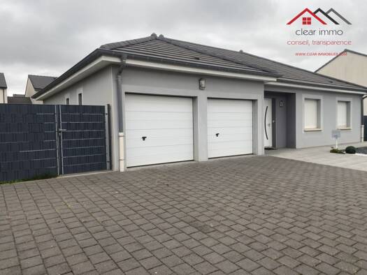 Maison de plain-pied à vendre 458 000 € 4 pièces 3 chambres 96 m² Tressange 57710