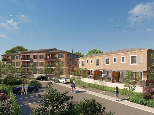 Appartement à vendre - neuf 258 000 € 3 pièces 2 chambres 64 m² dès le 31/03/2026 Le Village Sarrians 84260