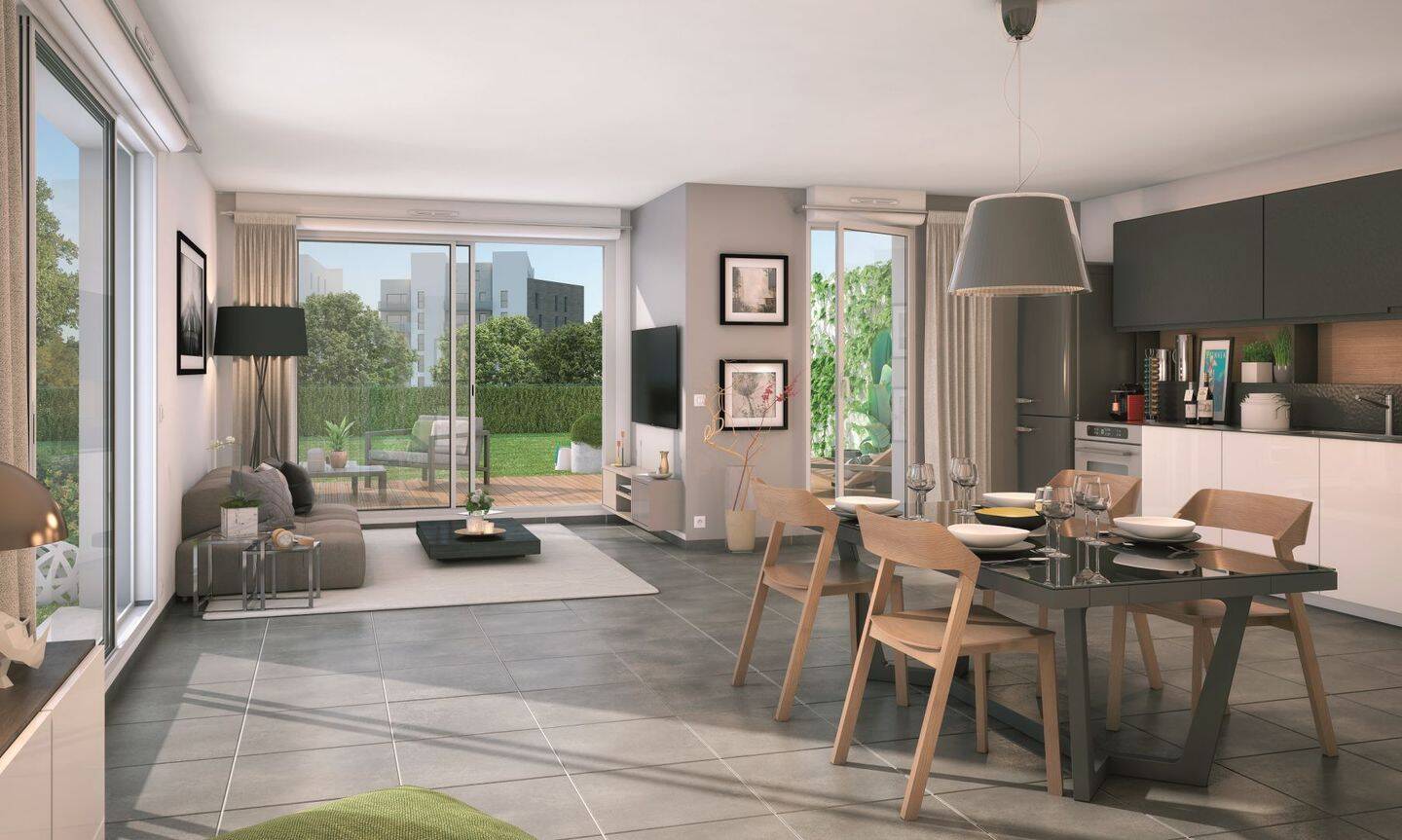 Appartement 3 pièces 62 m² · à Vezin-le-Coquet · 62 m² · 225 000 €