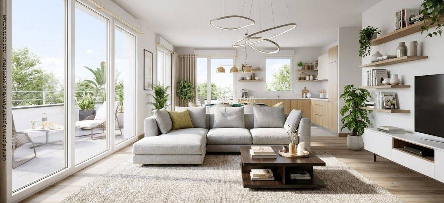 Appartement 3 pièces 69 m² · à Bois-Guillaume · 69,3 m² · 329 000 €
