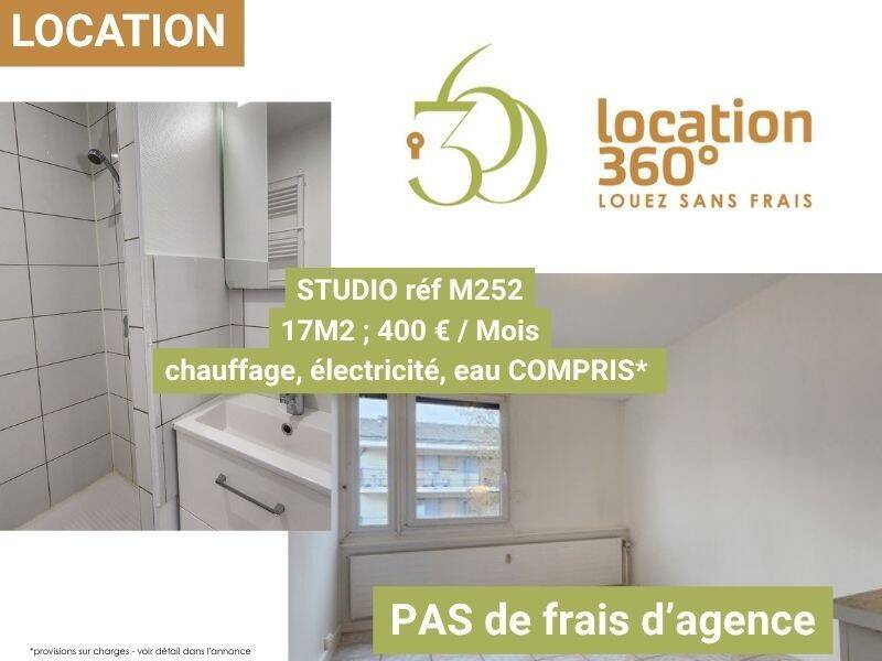 Appartement 1 pièce 17 m² · à Nancy · 16,9 m² · 400 €