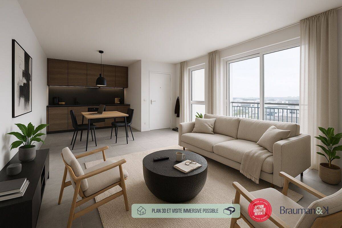 Appartement 3 pièces 61 m² · à Saint-Nazaire · 61 m² · 332 000 €