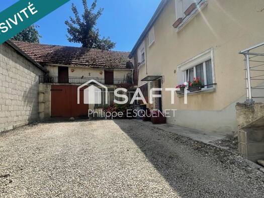 Maison à vendre 205 000 € 8 pièces 6 chambres 169 m² 527 m² de terrain Mareuil-le-Port 51700