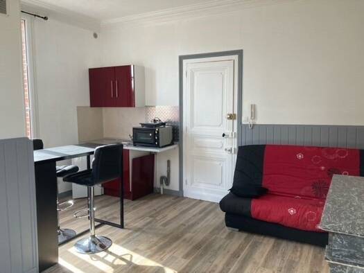 Appartement à louer 390 € 1 pièce 19,5 m² RDC dès le 28/04/2026 Marissel Beauvais 60000