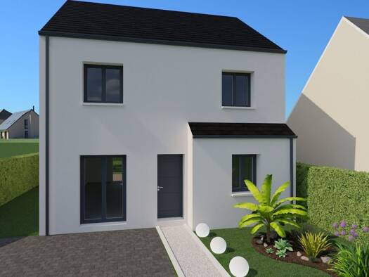 Terrain avec maison neuve à vendre 273 798 € 5 pièces 4 chambres 98 m² 177 m² de terrain Saint-Soupplets 77165