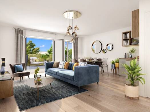 Appartement à vendre - neuf 270 000 € 4 pièces 3 chambres 80 m² RDC Messy 77410