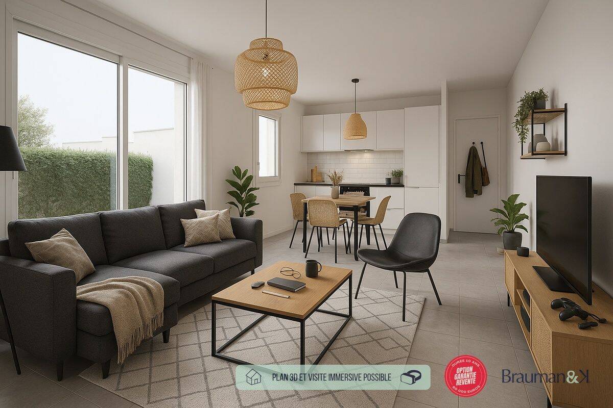 Appartement 3 pièces 61 m² · à Toulouse · 61 m² · 293 900 €