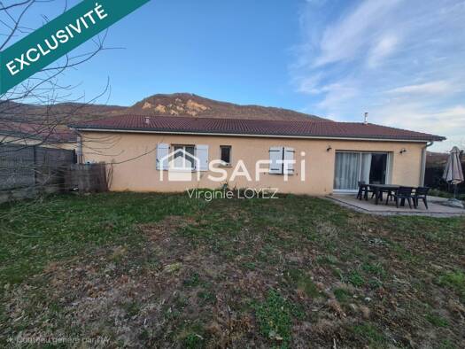 Maison à vendre 320 000 € 5 pièces 4 chambres 108 m² 632 m² de terrain Lagnieu 01150