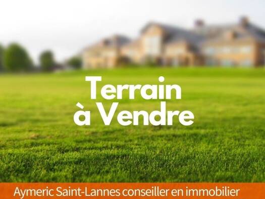 Terrain constructible viabilisé à vendre 18 000 € 700 m² de terrain Le Houga 32460