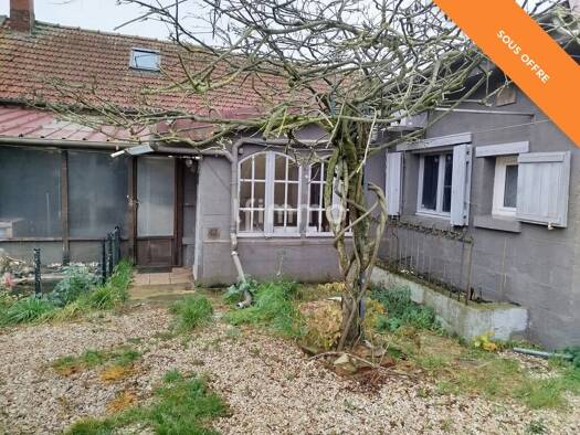 Maison à vendre 68 000 € 4 pièces 2 chambres 82 m² 600 m² de terrain Achiet-le-Petit 62121