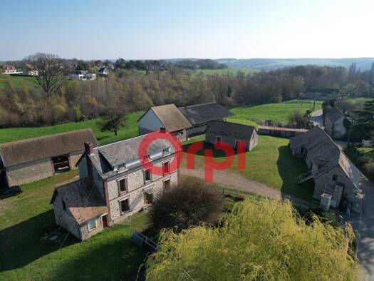 Ferme à vendre 430 000 € 6 pièces 5 chambres 206 m² 3 999 m² de terrain Montgomery-Centre Vernon 27200