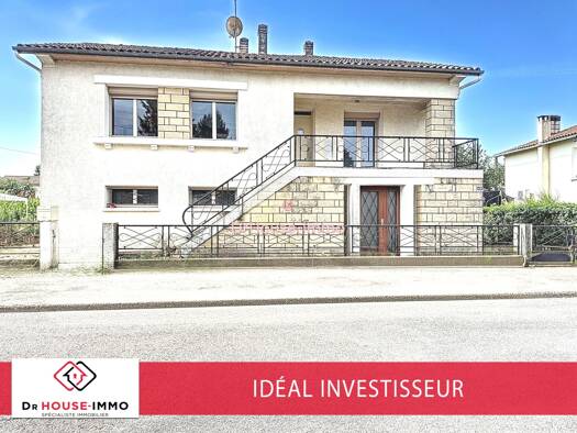 Maison à vendre 159 000 € 7 pièces 5 chambres 164 m² 692 m² de terrain Naillac Bergerac 24100