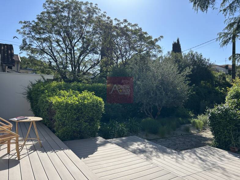 Maison de plain-pied à vendre 720 000 € 3 pièces 2 chambres 75 m² 400 m² de terrain Montpellier 34090