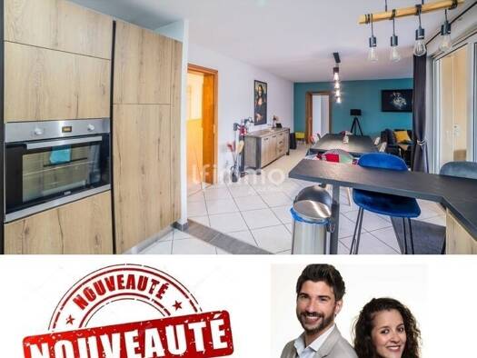 Maison de plain-pied à vendre 269 000 € 6 pièces 4 chambres 142,5 m² 405 m² de terrain Bleiberg Dourd'Hal Saint-Avold 57500