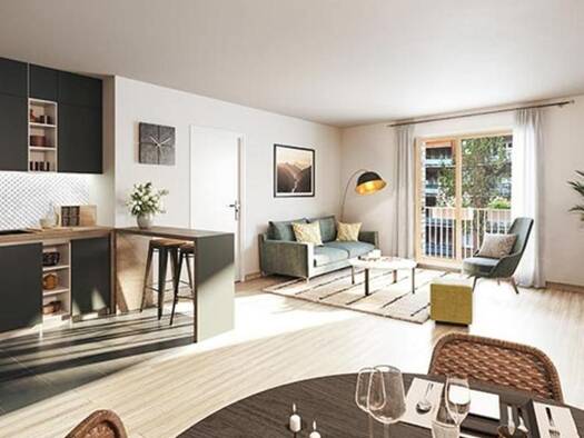 Appartement à vendre - neuf 228 500 € 3 pièces 2 chambres 64 m² Bourg Mimizan 40200