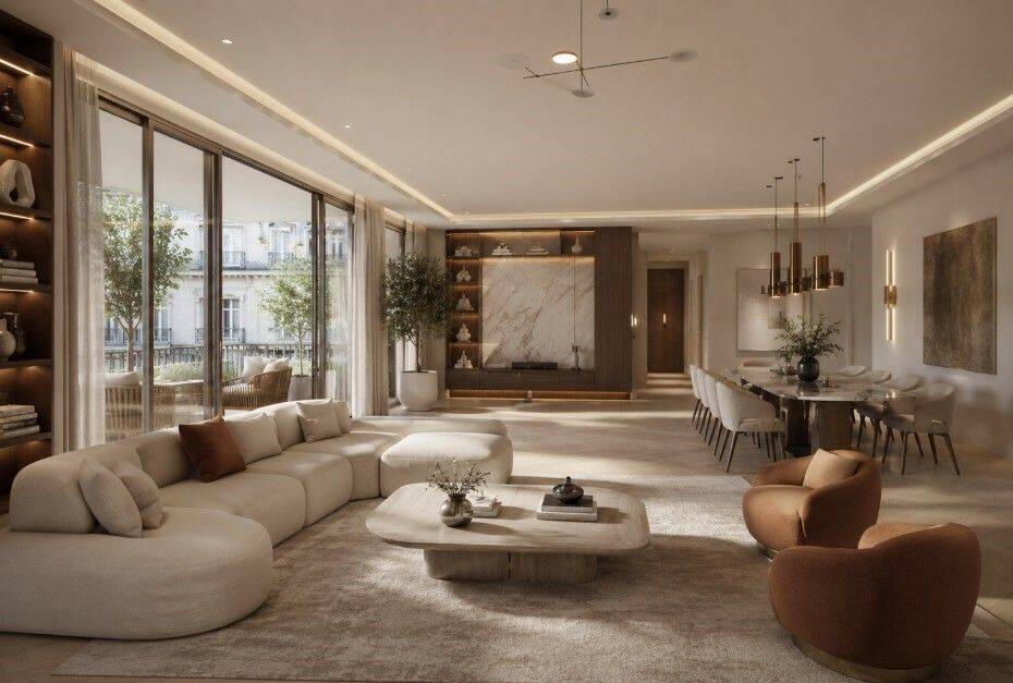 Appartement 4 pièces 135 m² · à Paris 17ème Arrondissement · 135 m² · 1 979 000 €
