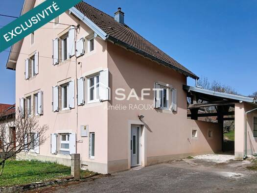 Maison à vendre 179 000 € 5 pièces 4 chambres 132 m² 724 m² de terrain Villars-lès-Blamont 25310