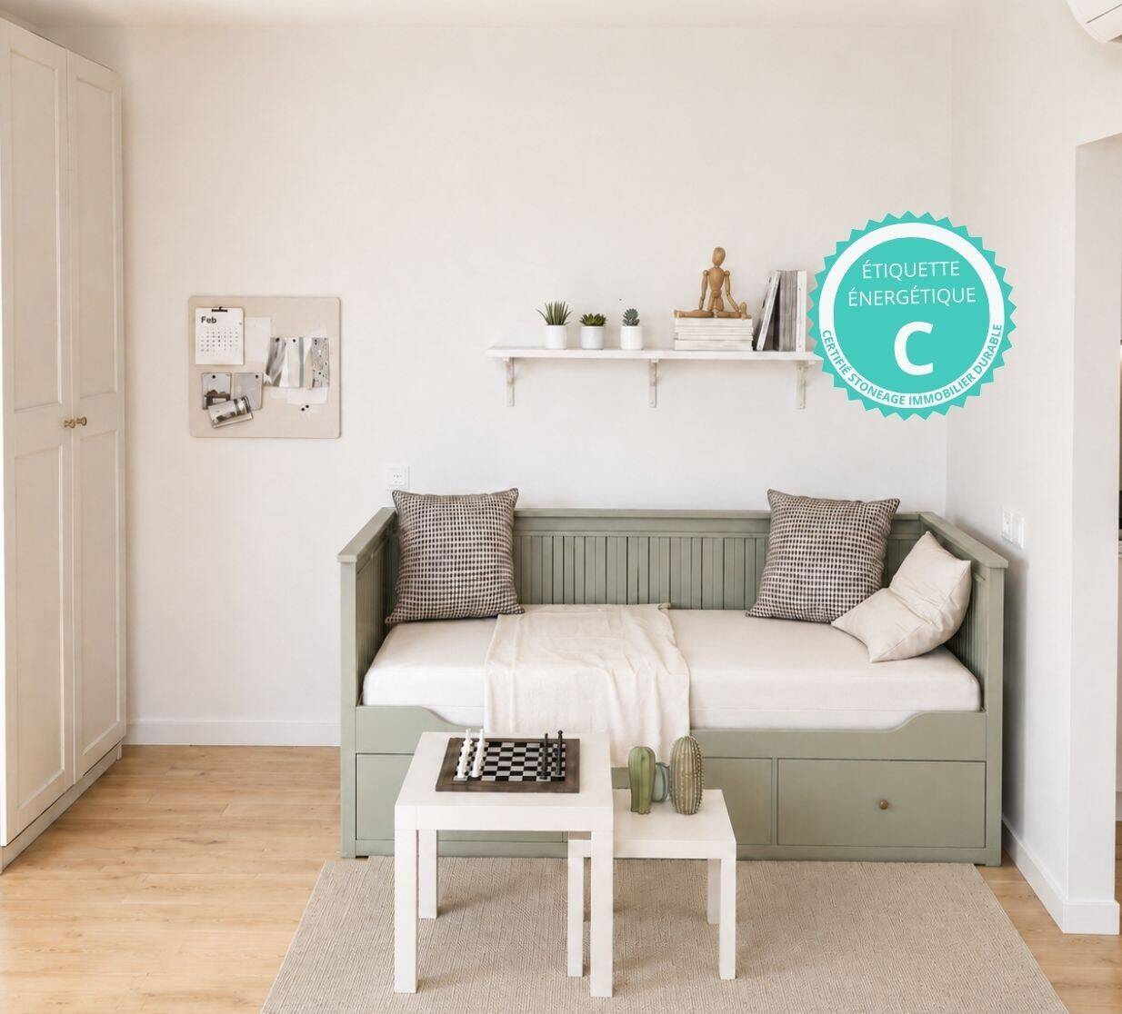 Appartement 1 pièce 21 m² · à Bordeaux · 21 m² · 736 €/mois