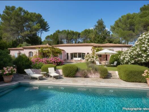 Demeure à vendre 3 200 000 € 8 pièces 5 chambres 436 m² 9 498 m² de terrain Saint Martin-Le Miracle Mougins 06250