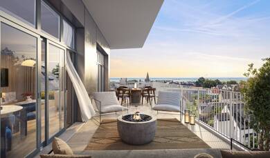 Appartement à vendre 476 000 € 3 pièces 2 chambres 72,2 m² disponible à partir du 31/12/2026 Kerguelen-Quehello Congard-Maison Rou Larmor Plage 56260