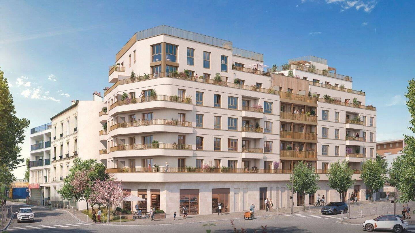 Appartement 3 pièces 60 m² · à Bagnolet · 59,7 m² · 347 615 €