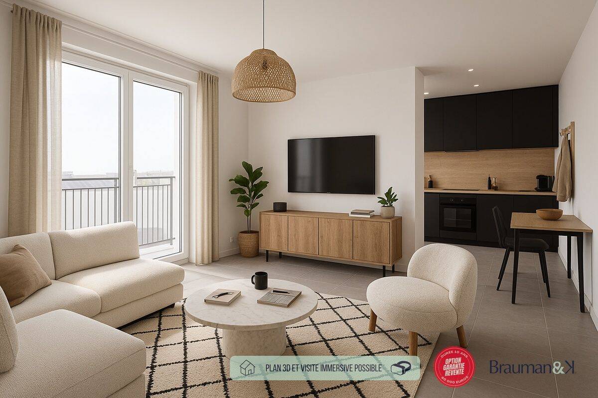 Appartement 3 pièces 60 m² · à Chalon-sur-Saône · 60 m² · 228 000 €