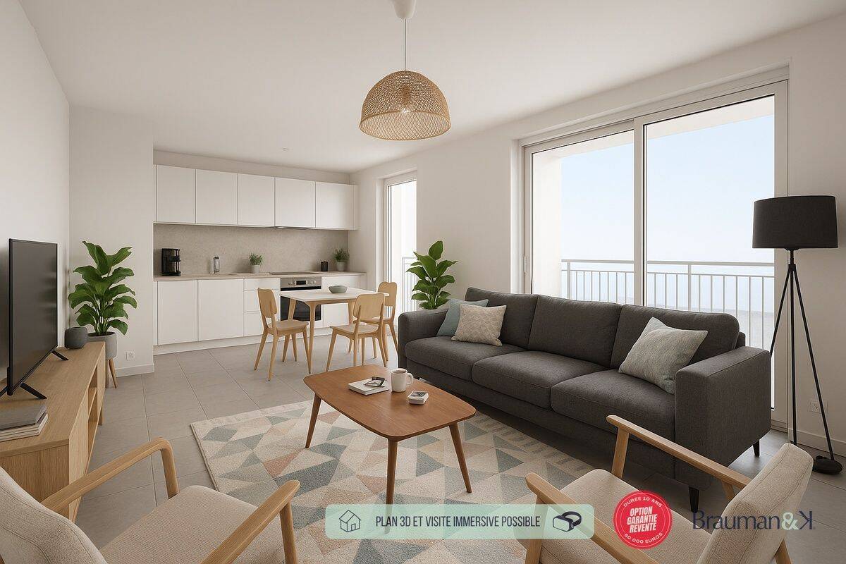 Appartement 3 pièces 63 m² · à Cagnes-sur-Mer · 63 m² · 370 000 €