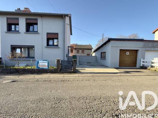 Maison à vendre 249 000 € 4 pièces 3 chambres 67 m² 322 m² de terrain Michelet Chatrian Villerupt 54190