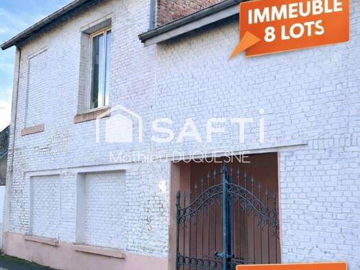 Immeuble à vendre 310 000 € 357 m² L'Orgibet-République Péronne 80200