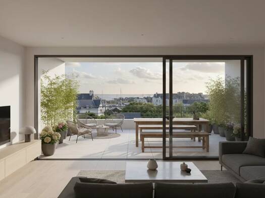 Appartement à vendre - neuf 234 000 € 2 pièces 1 chambre 46 m² Le Pargo-La Mare-Bois de Vincin Vannes 56000