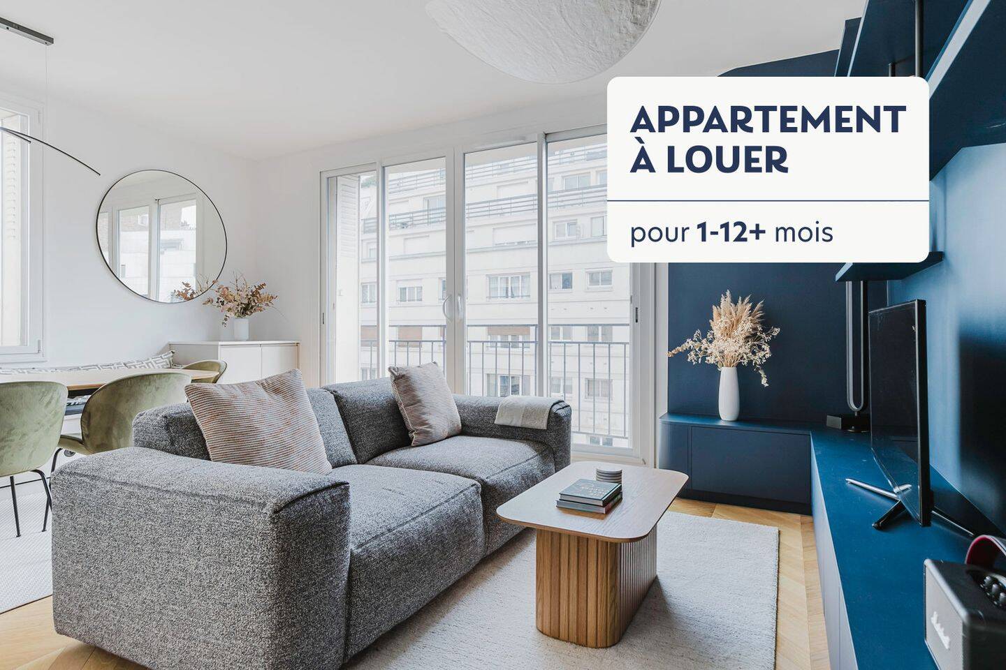 Appartement 3 pièces 86 m² · à Paris 17ème Arrondissement · 86 m² · 4 550 €/mois