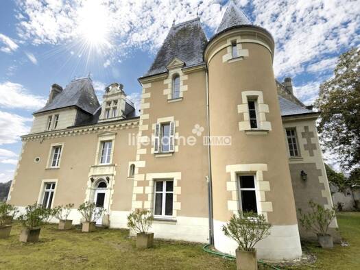 Château à vendre 1 785 000 € 14 pièces 1 chambre 450 m² 181 660 m² de terrain Cinq-Mars-la-Pile 37130