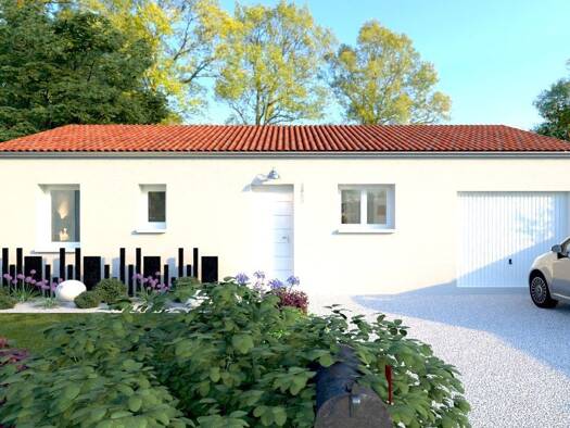 Terrain avec maison neuve à vendre 186 900 € 4 pièces 3 chambres 67,3 m² 332 m² de terrain Courçon 17170