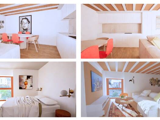 Appartement à vendre 174 790 € 2 pièces 1 chambre 65,9 m² Étage 1/2 Centre Tarare 69170