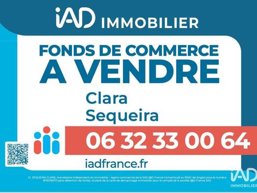 Local commercial à vendre 238 000 € 400 m² de surface de vente Turquant 49730