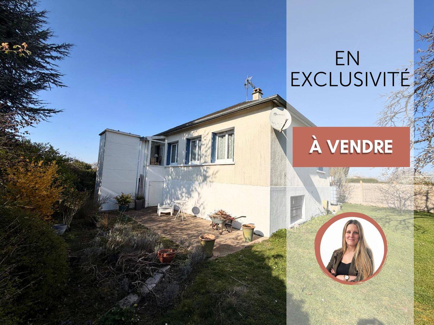 Maison 3 pièces 63 m² · à La Couture-Boussey · 63 m² · 156 900 €