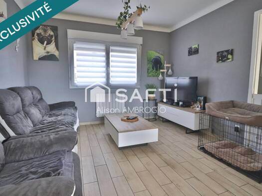 Maison à vendre 165 000 € 4 pièces 2 chambres 63 m² 475 m² de terrain Trieux 54750