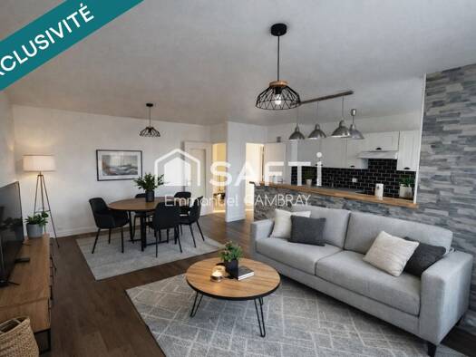 Appartement à vendre 124 900 € 4 pièces 3 chambres 79 m² Étage 4/4 La Madeleine Chartres 28000