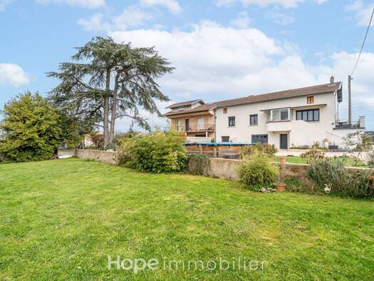 Maison à vendre 420 000 € 5 pièces 3 chambres 120 m² 900 m² de terrain Lentilly 69210