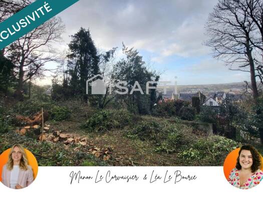 Terrain constructible viabilisé à vendre 75 000 € 613 m² de terrain Ergue Armel Quimper 29000