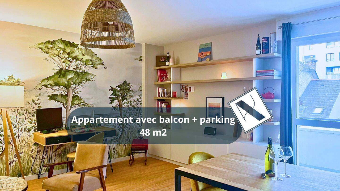 Appartement 2 pièces 48 m² · à Rennes · 47,7 m² · 245 000 €