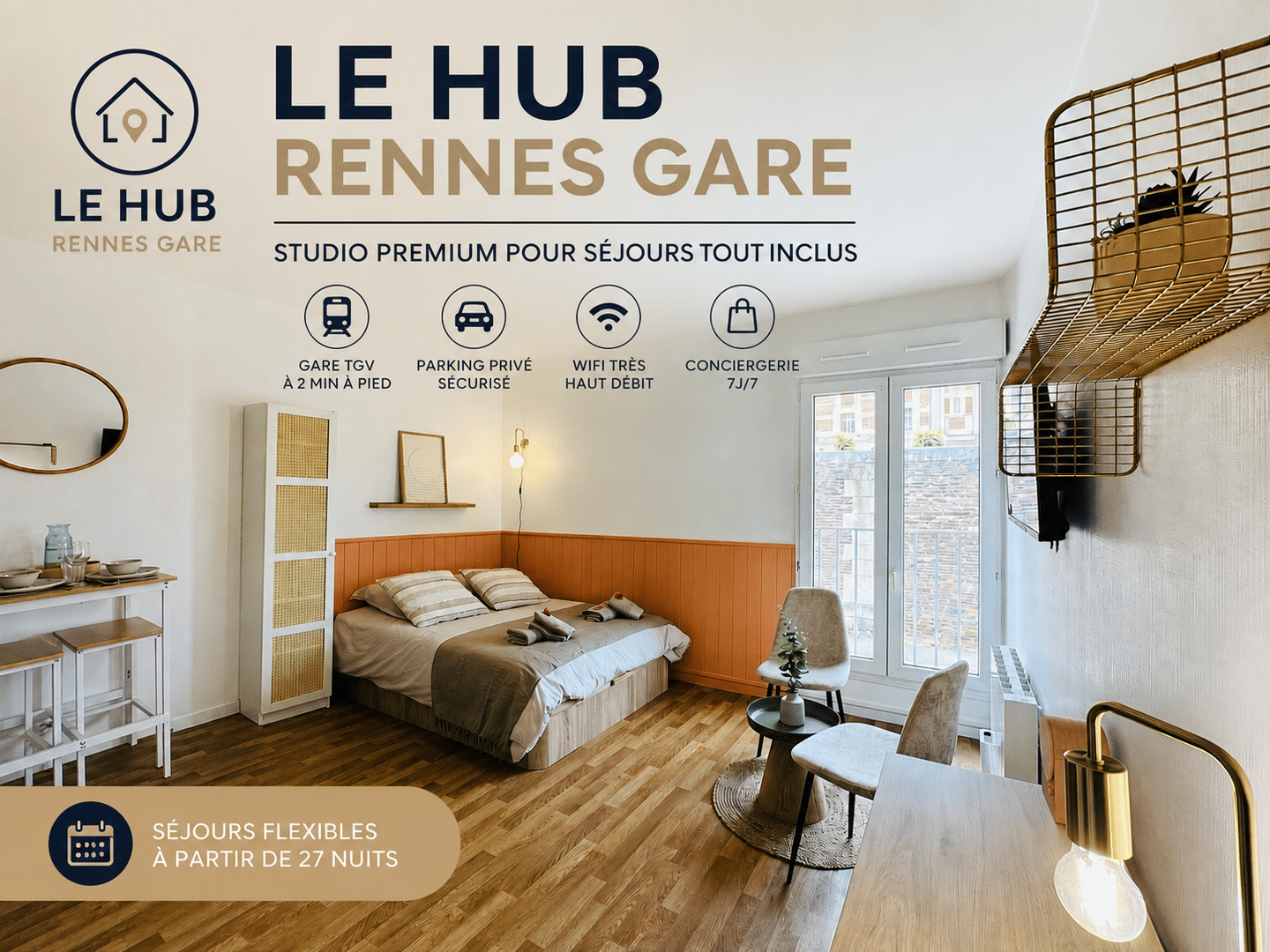Appartement 1 pièce 25 m² · à Rennes · 25 m² · 1 300 €